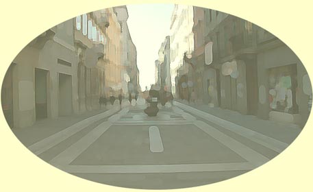 via San Nicolò - Trieste  (foto di Lucio Cavedali)